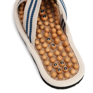 Sandales de réflexologie plantaire massage et accupression avec aimants 37-38