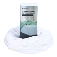 Drap housse rafraîchissant doux et respirant pour le confort nocturne