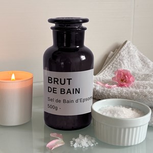 Sel de bain d'Epsom naturel relaxant et reminéralisant 500 g My Cosmetik