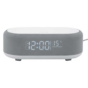 Réveil Vogue Karlsson chargeur à induction et enceinte Bluetooth