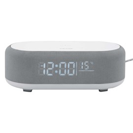 Réveil Vogue Karlsson chargeur à induction et enceinte Bluetooth