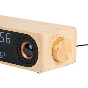 Réveil Classic Karlsson chargeur à induction enceinte Bluetooth température