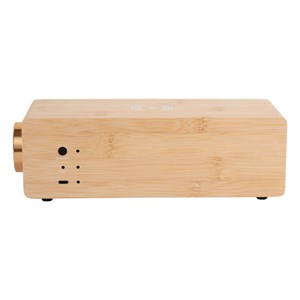 Réveil Classic Karlsson chargeur à induction enceinte Bluetooth température