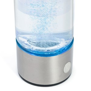 Bouteille d’eau à hydrogène pour une hydratation optimale en verre et inox