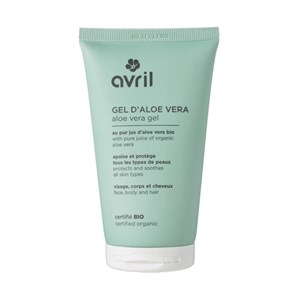 Gel d'aloe vera bio apaise et protège visage corps et cheveux 150 ml Avril