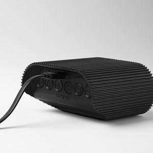 Réveil Lexon Ray Clock avec thermomètre et hygromètre Noir