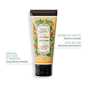 Coffret Fleur d'oranger gel douche 200 ml et lait corps 250 ml Panier des Sens