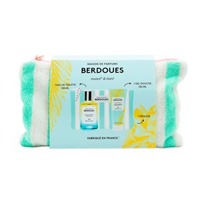 Trousse eau de toilette et gel douche monoï & tiaré Berdoues