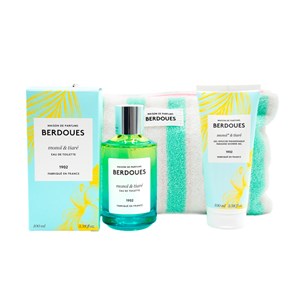 Trousse eau de toilette et gel douche monoï & tiaré Berdoues