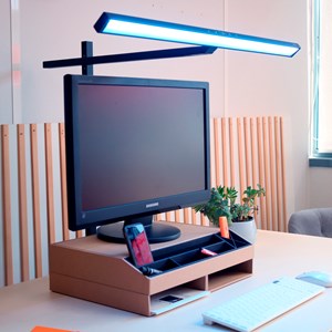 Lampe de luminothérapie Elite noire Led Unilux