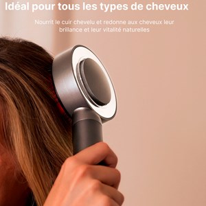 Brosse de massage cuir chevelu LED 3 en 1 rechargeable Renpho