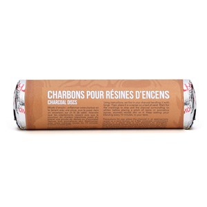 10 pastilles de charbon pour résines d'encens