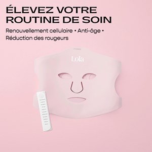 Masque de luminothérapie avancée visage led Glow Lola Rose