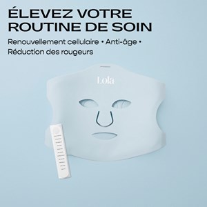 Masque de luminothérapie avancée visage led Glow Lola Bleu