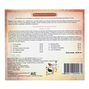 CD Les méditations orientales : le Tao
