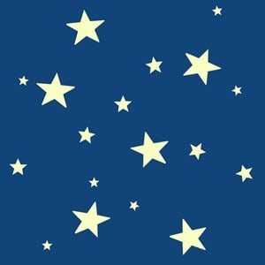 Étoiles lumineuses stickers