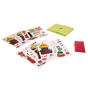 Cartes d'invitation Princesses du monde