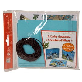 Cartes d'invitation Chevaliers