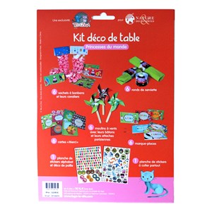 Kit déco de table Princesses