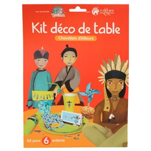 Kit déco de table chevaliers