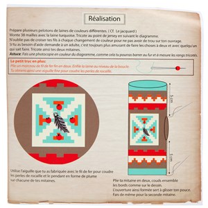 Mitaines Navajo à tricoter