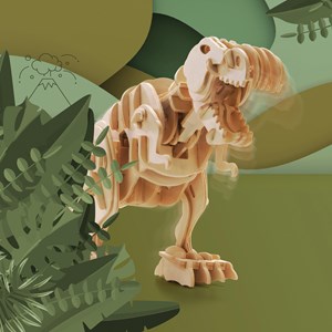 Maquette T-Rex 3D animé