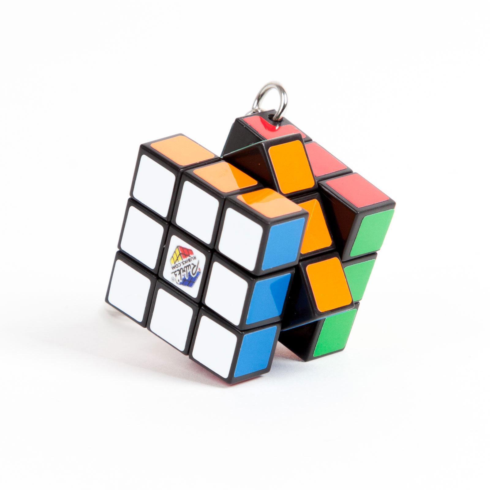 200PCS Rubik's Cube Keychain clé Puzzle Ring Rubiks jeu meilleur cadeau 3x3 Couleur 