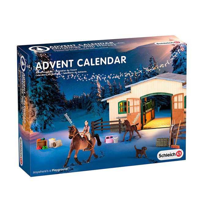 Calendrier de l'Avent chevaux de Noël | Nature & Découvertes