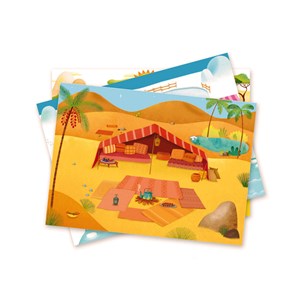 Décalcomanies À la découverte du monde
