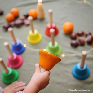 8 cloches musicales Activité Montessori