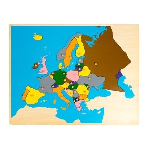 Puzzle carte de l'Europe