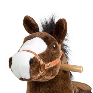 Cheval à roulettes chocolat Ponycycle