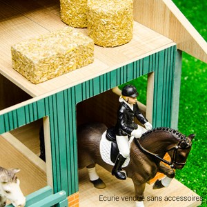 Ecurie à chevaux