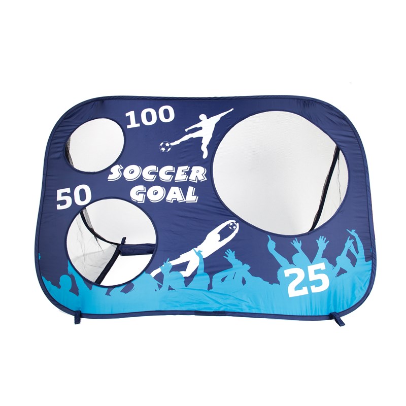 But de foot En plein dans le mille !