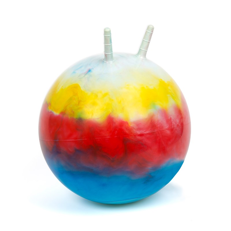 Ballon sauteur arc-en-ciel