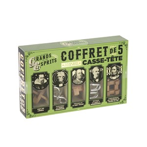 Coffret 5 casse-tête