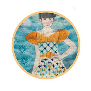 Coffret de broderie Fashion midnight