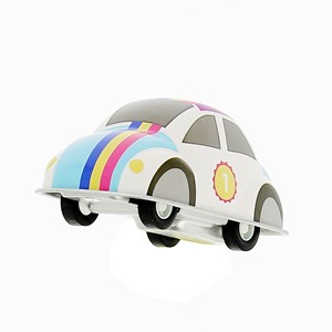 Voiture à rétrofriction en métal