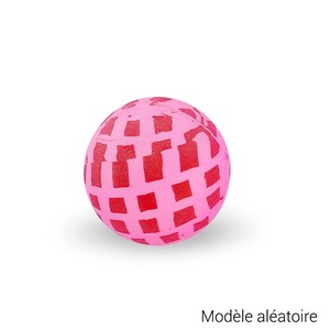 Balle rebondissante multicolore