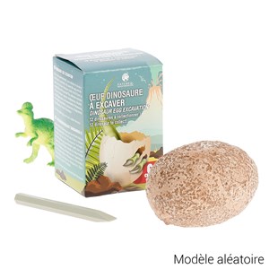 Œuf de dinosaure à excaver