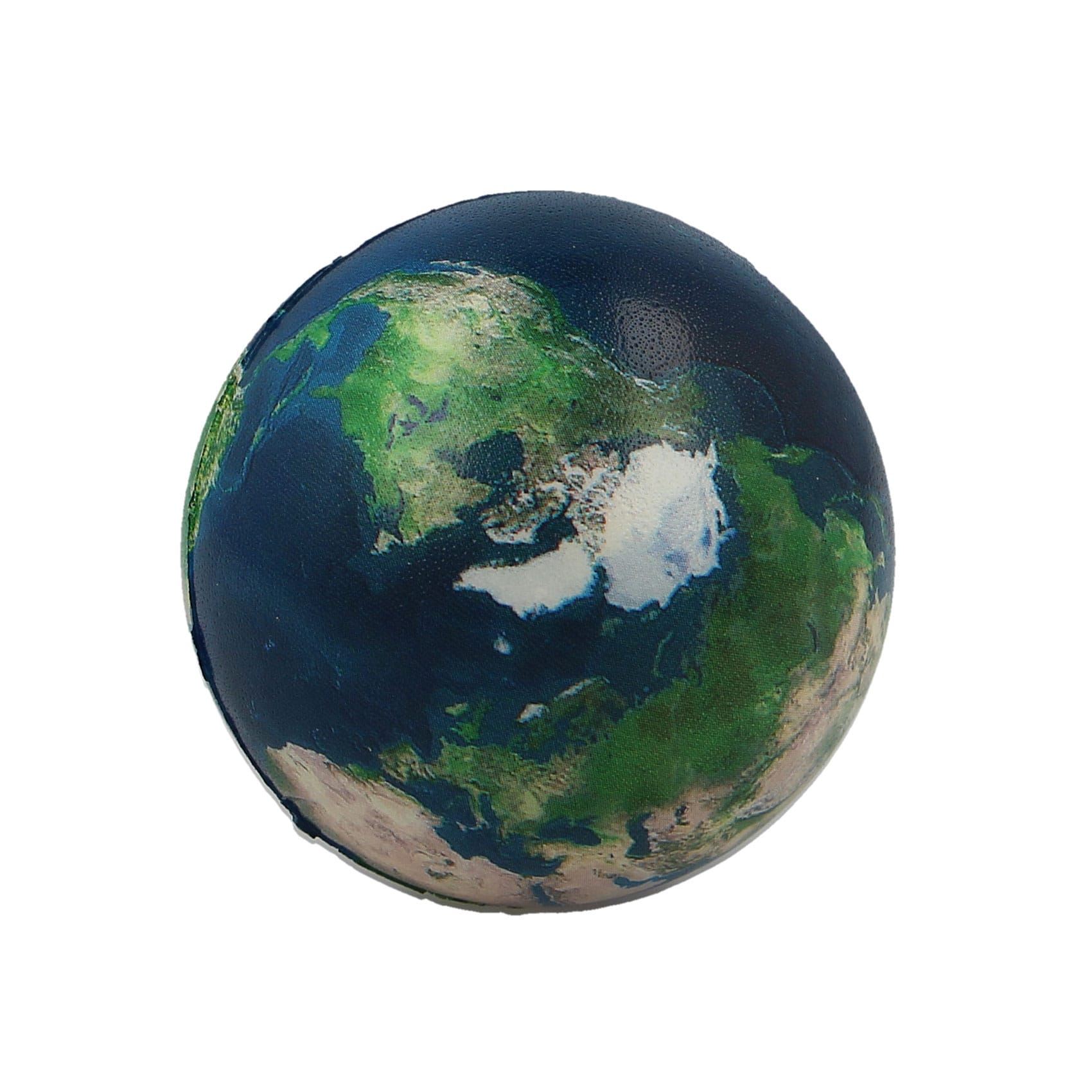 Balle Mini Terre mousse compacte. Globe terrestre qui tient dans la main