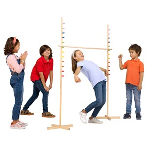 Jeu de limbo en bois de pin