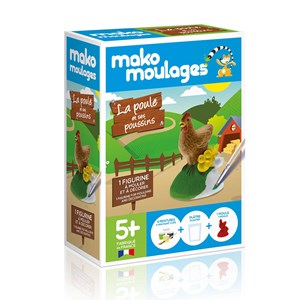 Kit de moulage ma poule et ses poussins