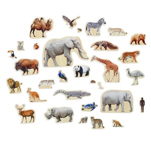 Coffret animaux des continents