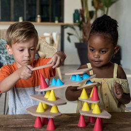 Jeu de construction en bois Piks medium