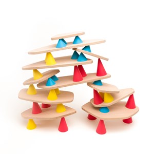 Jeu de construction en bois Piks medium