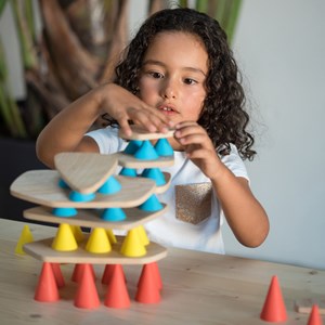 Jeu de construction en bois Piks medium