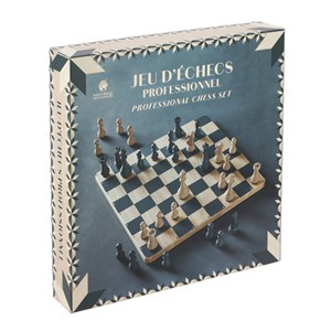 Jeu d'échecs en bois premium