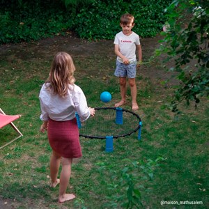 Jeu roundnet set bleu