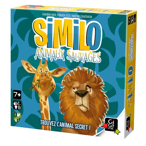 Jeu de société avec cartes: Similo animaux (x1) REF/HSAN